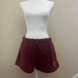 Charlotte Russe Burgundy NY Shorts